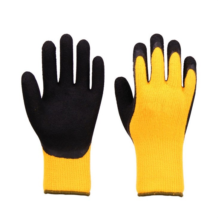 Crinkle Latex Coated Thermal Work Gloves suppliers