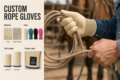 Nexprotec Expands Private Label Options For Team Roping Gloves
