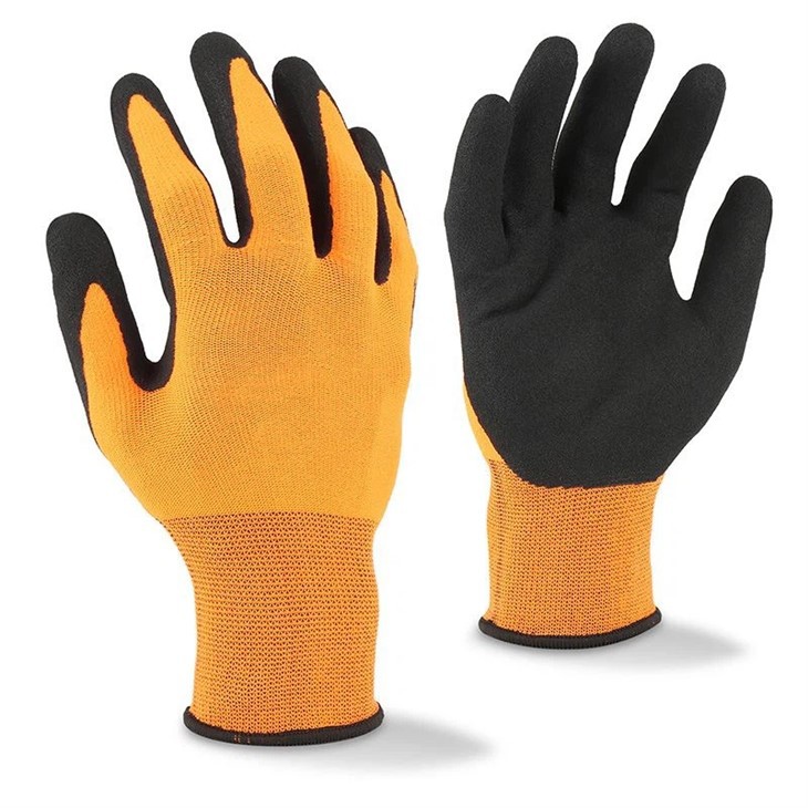 Sandy Latex Coated Gloves
